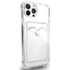 Купить Чехол iPhone 16 Pro Max Silicone 360 Clear (с карманом) Чехол iPhone 16 Pro Max Silicone 360 Clear (с карманом)