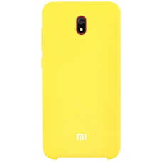 Чехол-накладка Xiaomi Redmi 8A Silicone Cover Yellow