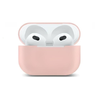 Чехол AirPods 4 Silicone Pink Sand Pink Sand (Розовый)