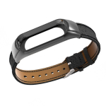 Ремешок для Mi Band 4 Leather Black